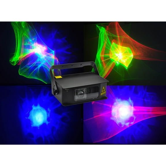 Jacmui Indoor Color Changing Freestanding LED Laser Effect Light