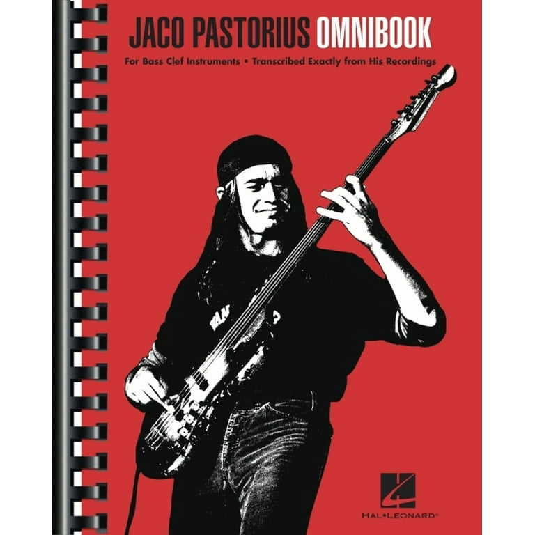 Jaco Pastorius Omnibook for Bass Clef Instruments Transcribed