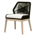 thumbnail image 1 of Jacob 23 Inch Set of 2 Dining Chairs with Rope Back, Fixed Seat, White- Saltoro Sherpi, 1 of 5