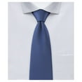thumbnail image 1 of Jacob Alexander Boy's Regular Self Tie Prep Solid Color Necktie - Steel Blue, 1 of 6