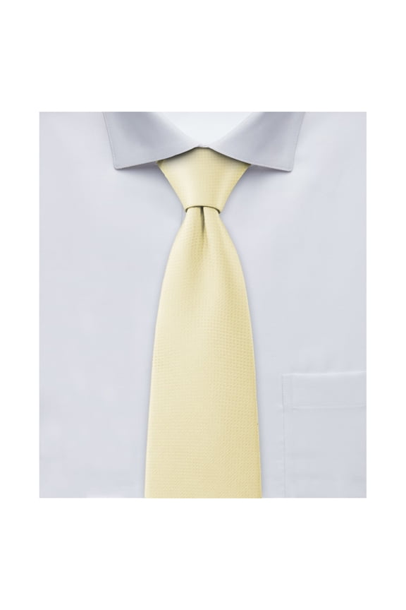 Boys' Prep Woven Subtle Mini Squares Regular Self-Tie Neck Tie - Champagne
