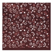 Jacob Alexander Mens Ditsy Floral Pattern Pocket Square Handkerchief Hanky - Warm Floral