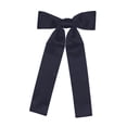 thumbnail image 1 of Jacob Alexander Men's Kentucky Colonel Bow Tie Pre-Tied Clip-On - Navy Blue, 1 of 4