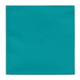 thumbnail image 1 of Jacob Alexander Men's Solid Color Pocket Square Handkerchief Hanky - Teal, 1 of 6