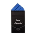 thumbnail image 1 of Jacob Alexander Men's Pre-Folded Triangles Pocket Square Handkerchief Hanky - Royal Blue, 1 of 3