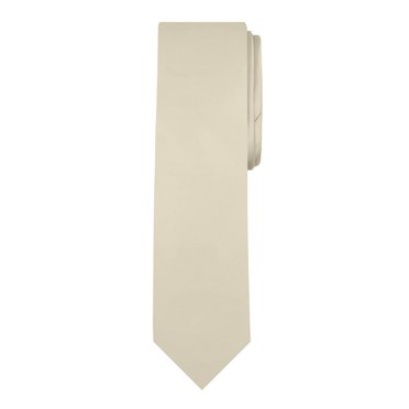 Jacob Alexander Men's Slim Solid Color Tie - 2.75" Width, 58" Length, Sky Blue, Premium Microfiber