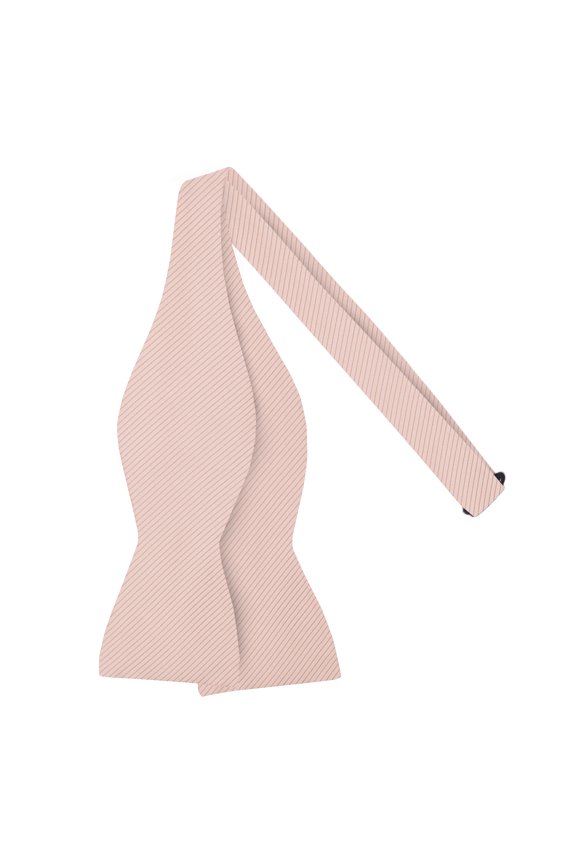 Men's Tone on Tone Corded Self-Tie Bow Tie - Peach