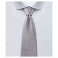 thumbnail image 1 of Jacob Alexander Men's Woven Floral Pattern Regular Neck Tie - Gray, 1 of 7