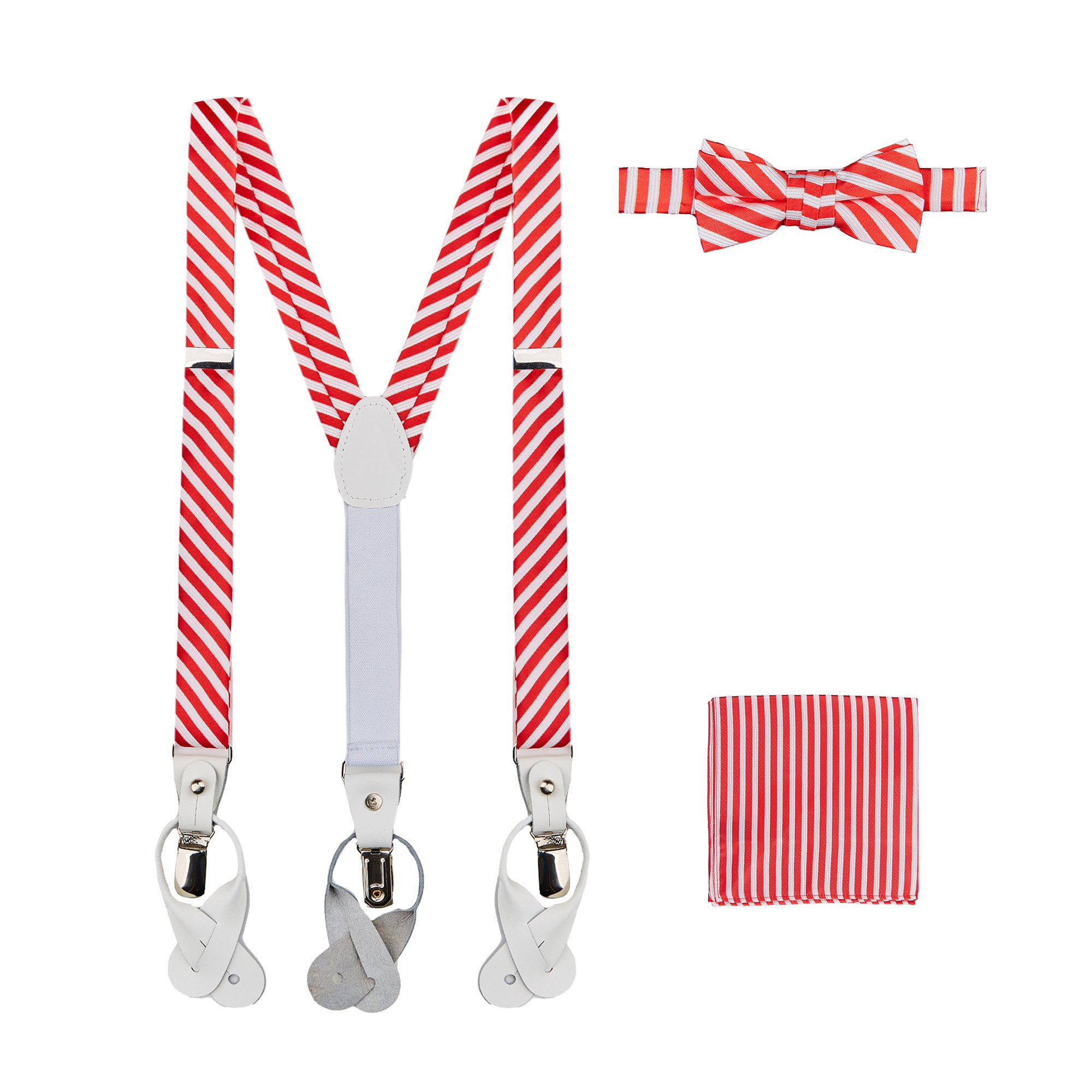 Jacob Alexander Merry Christmas Candy Cane Red White Stripe Boys