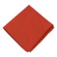thumbnail image 1 of Jacob Alexander Polka Dot Print Polka Dotted Hanky - Rust, 1 of 2