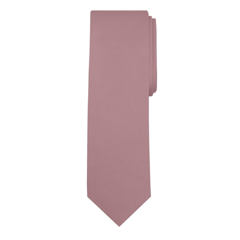 Light brown and dusty rose silk tie