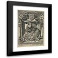 thumbnail image 1 of Jacob Binck 14x18 Black Modern Framed Museum Art Print Titled - Christian Ll (1524 - 1525), 1 of 5