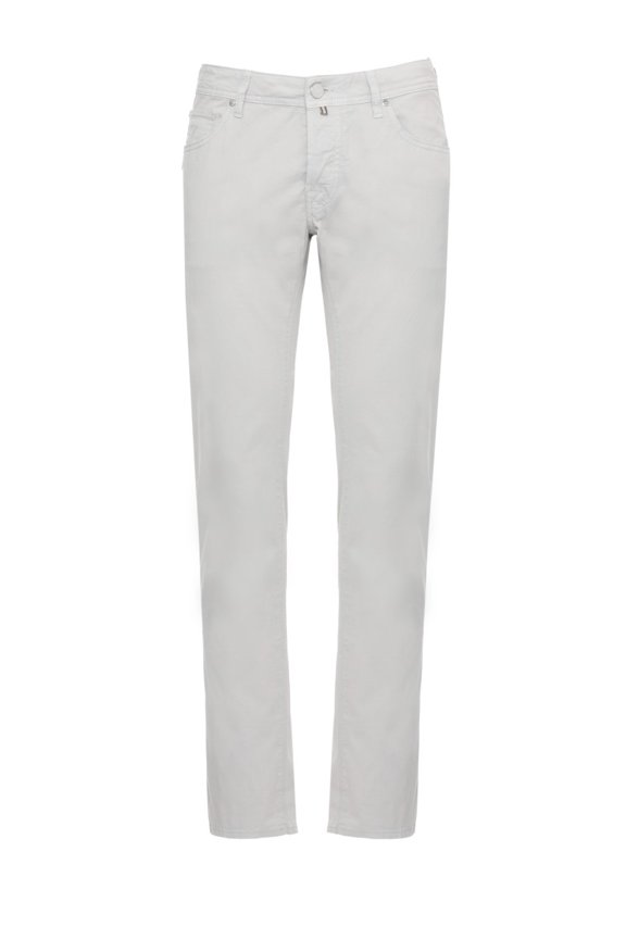 Light Grey Nick Cotton Pants (Men's)