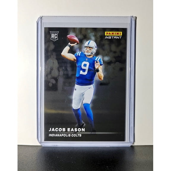 Jacob Eason Rookie 2020 Panini NFL #5 Rookie Spotlight Card Indianapolis Colts