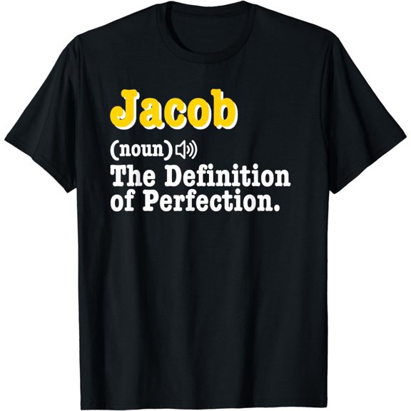 Jacob Gifts Name Personalized Birthday Funny Christmas T-Shirt
