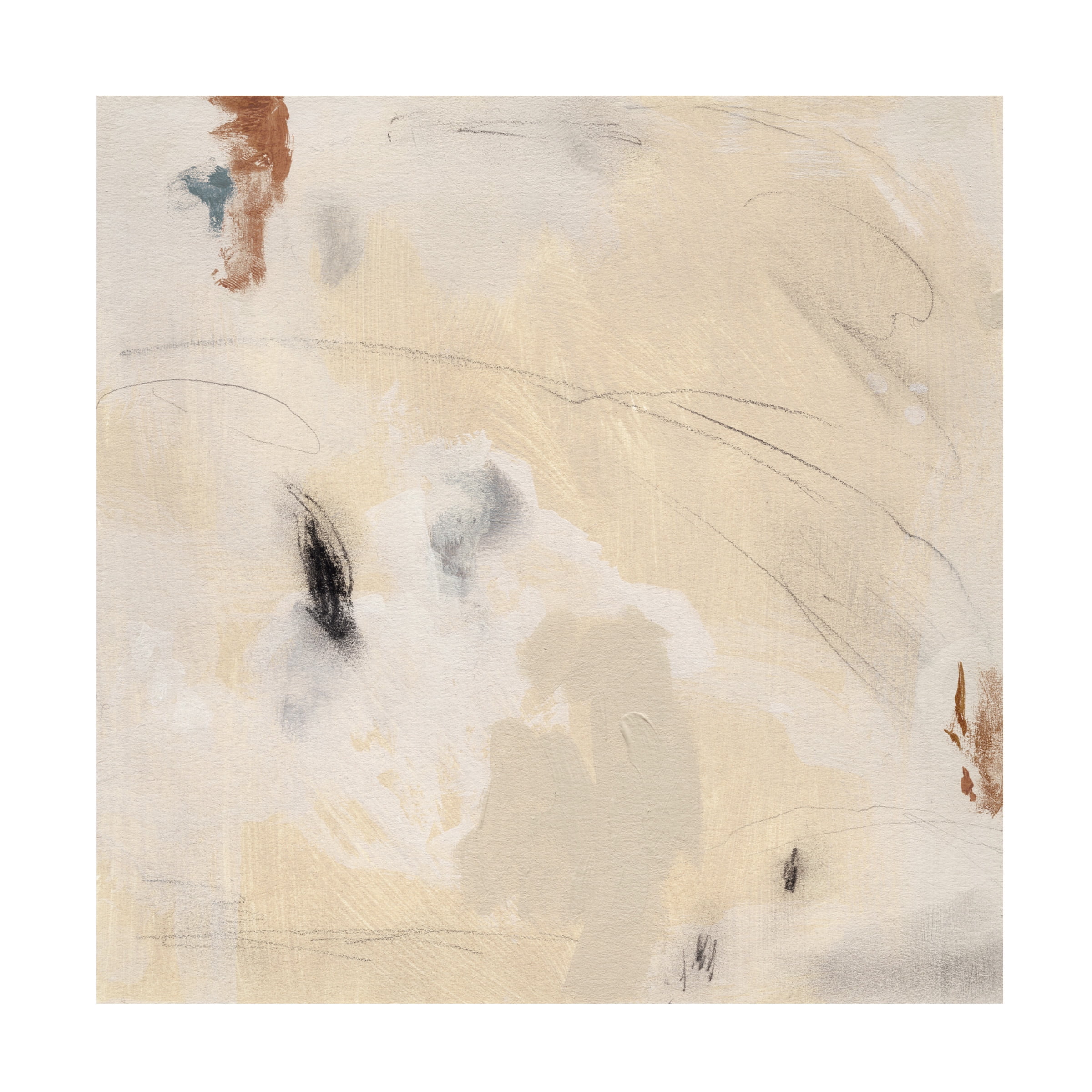 Jacob Green 'Clay Fragments II' Canvas Art
