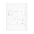 thumbnail image 1 of Jacob Green 'Limousin Cattle IV' Canvas Art, 1 of 4
