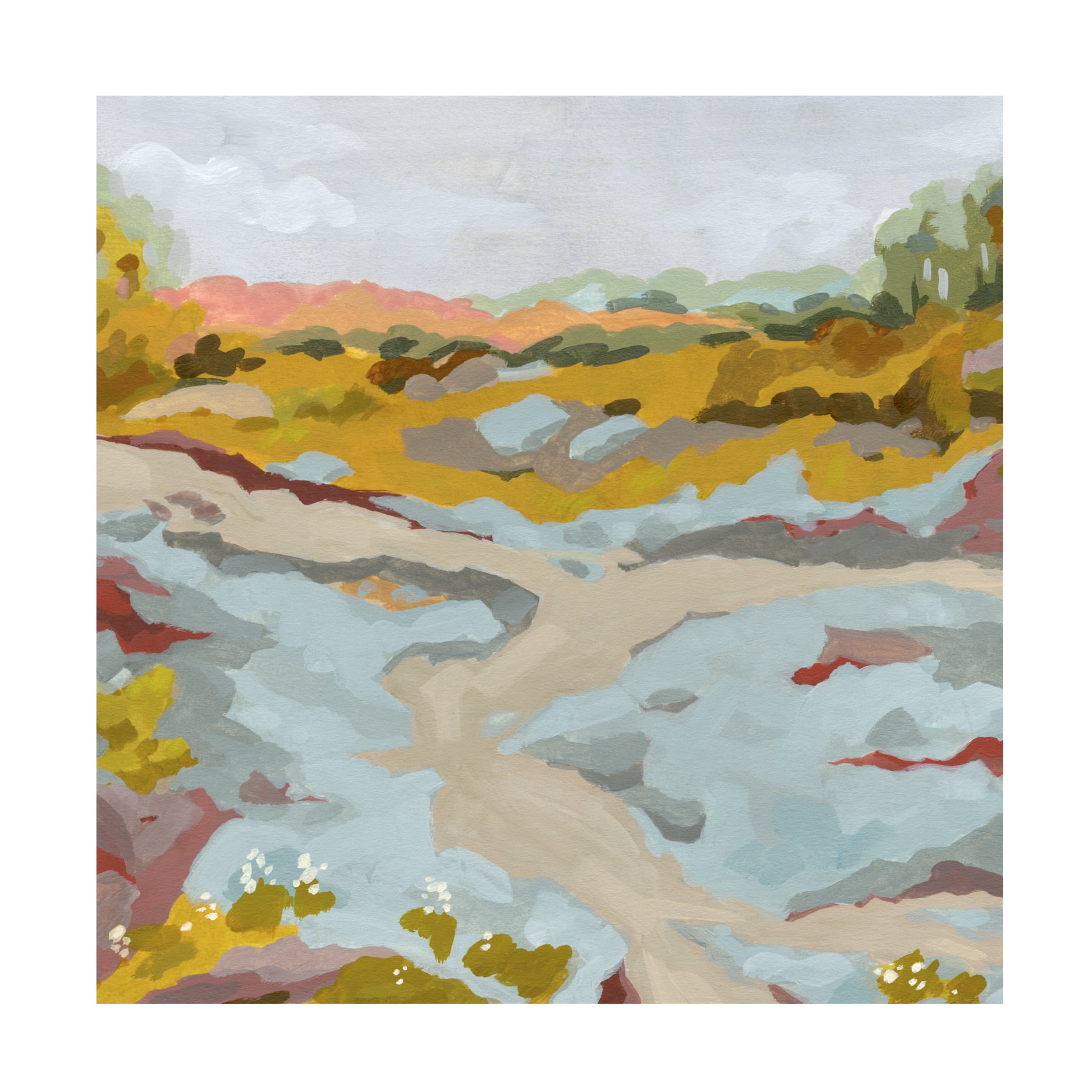 Jacob Green 'Lowland River II' Canvas Art