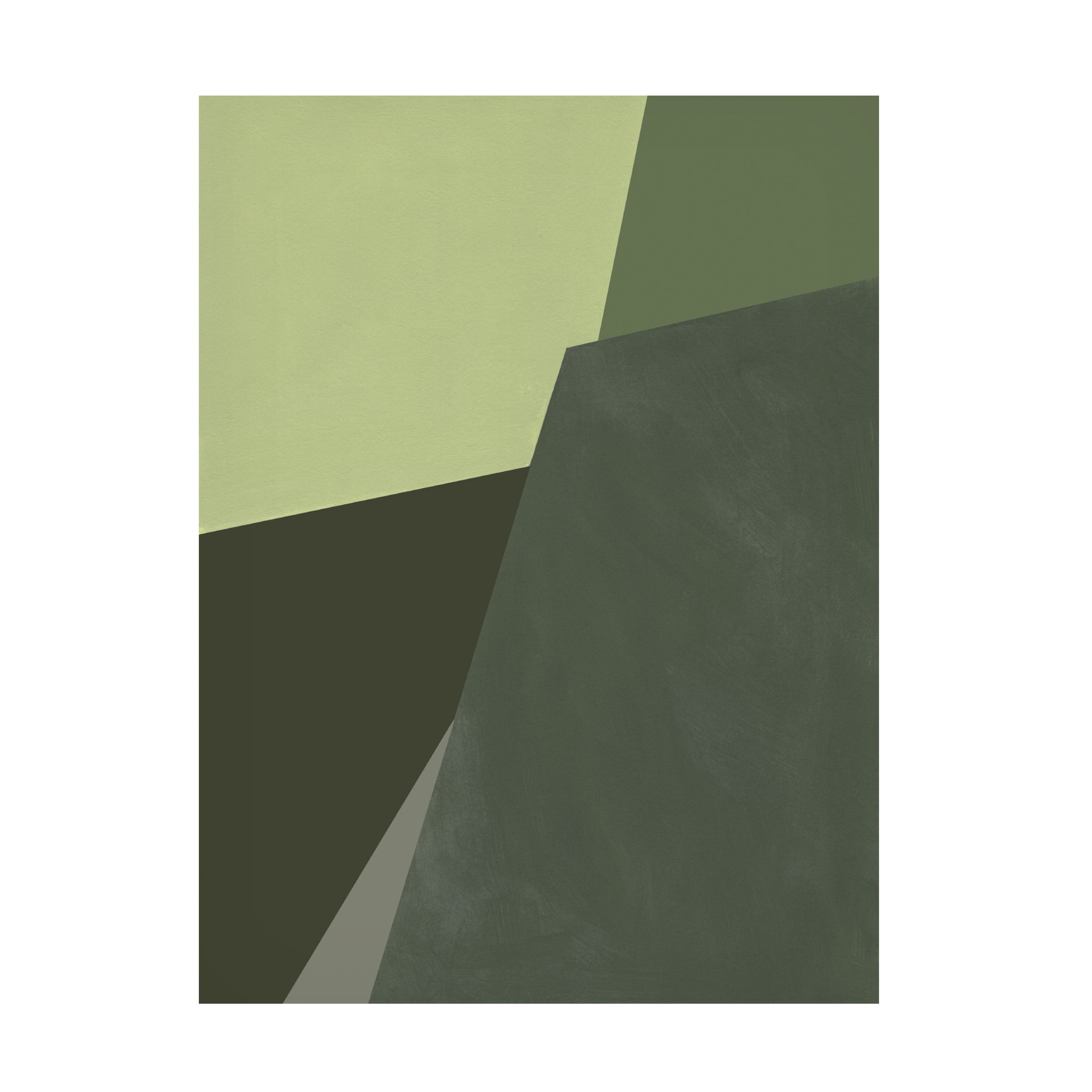 Jacob Green 'Sage Prism I' Canvas Art