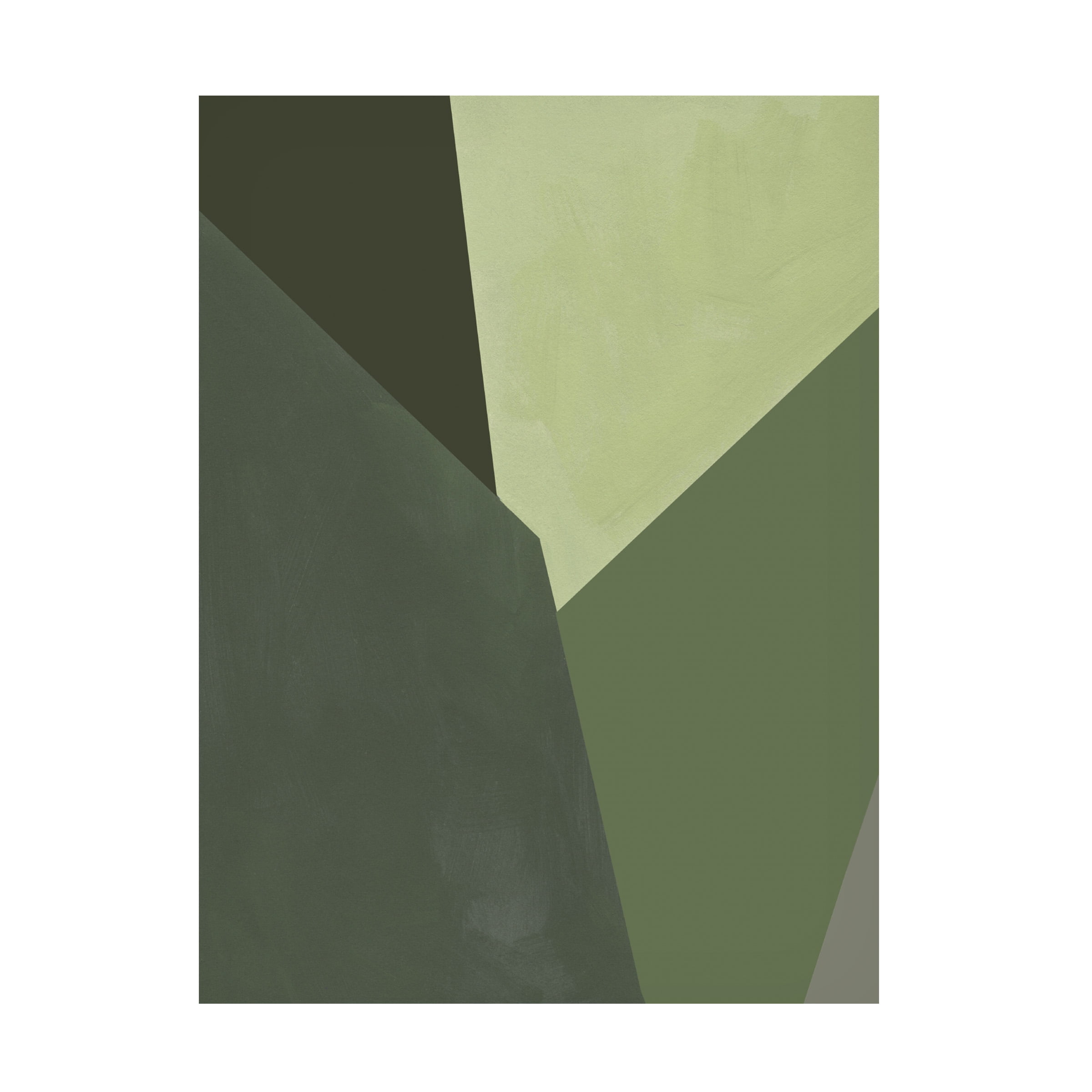 Jacob Green 'Sage Prism II' Canvas Art