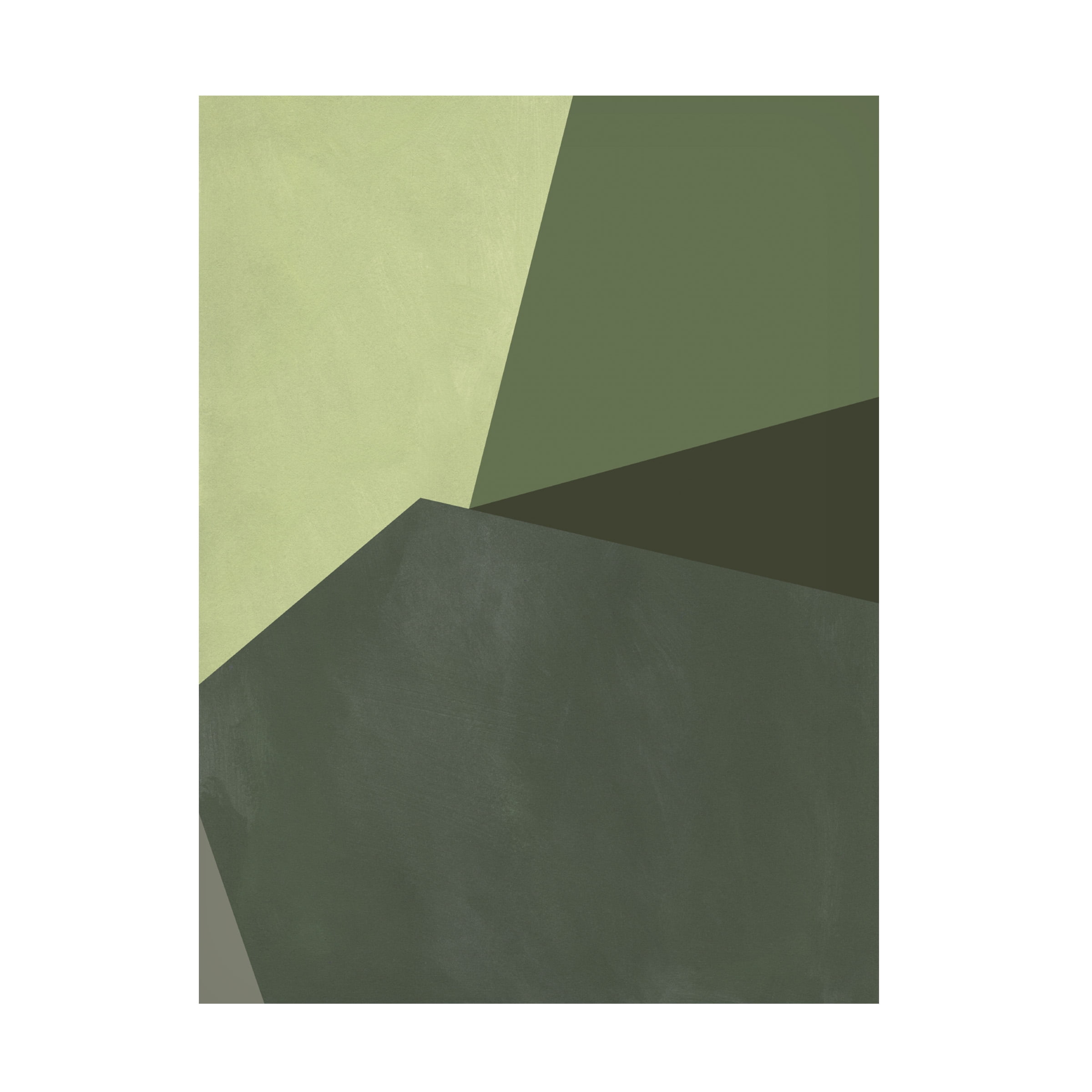 Jacob Green 'Sage Prism IV' Canvas Art