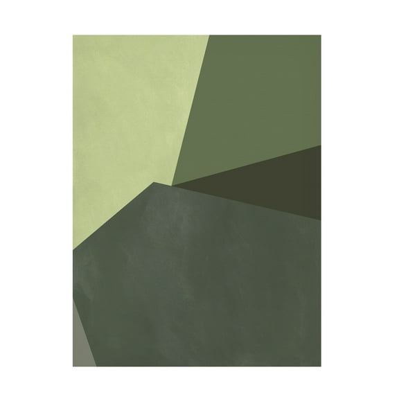 Jacob Green 'Sage Prism IV' Canvas Art