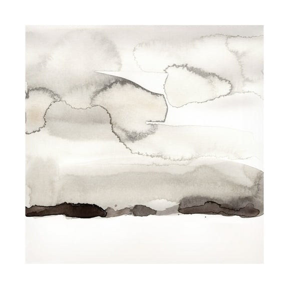 Jacob Green 'Watercolor Abstract Horizon I' Canvas Art