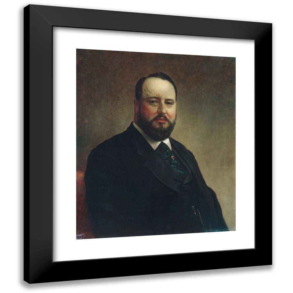 Jacob Hart Jacob Hart Lazarus 12x14 Black Modern Framed Museum Art Print Titled ...