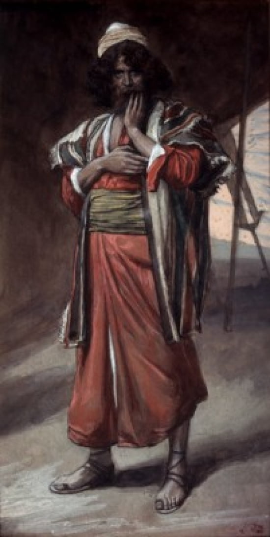 Jacob James Tissot (1836-1902 French) Jewish Museum New York City Canvas Art - James Tissot (18 x 24)