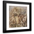 thumbnail image 1 of Jacob Jordaens 20x24 Black Modern Framed Museum Art Print Titled - Bacchanant Train (Triumph of the Bacchus), 1 of 5