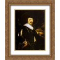 thumbnail image 1 of Jacob Jordaens 2x Matted 20x24 Gold Ornate Framed Art Print 'Portrait of a Man', 1 of 2