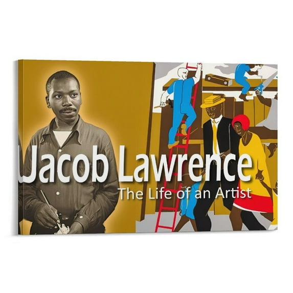 Jacob Lawrence Art Poster (17) Canvas Wall Art Poster Decorative Bedroom Modern Home Print Picture Artworks Posters 20x30inch(50x75cm)