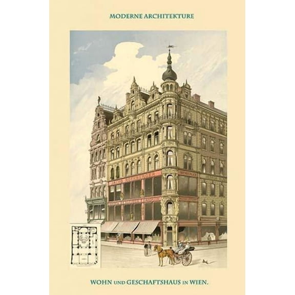 Jacob Rothberger - Men's Department Store-Fine Art Canvas Print (20" x 30")