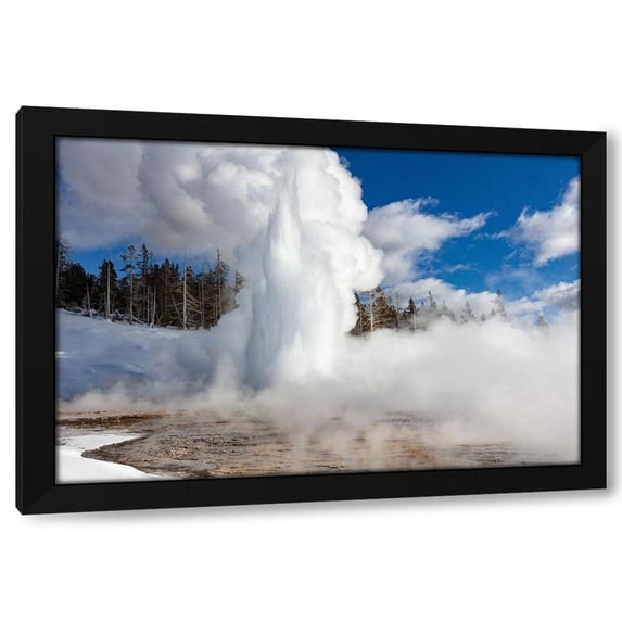 Jacob W. Frank 32x23 Black Modern Wood Framed Wall Art Titled - Grand ...