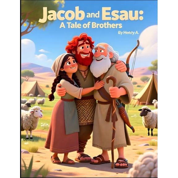 Jacob and Esau: A Tale of Brothers, (Paperback)