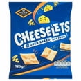thumbnail image 1 of Jacob's Cheeselets Baked Snacks Sharing Bag 125g, British Import (Pack of 3), 1 of 5