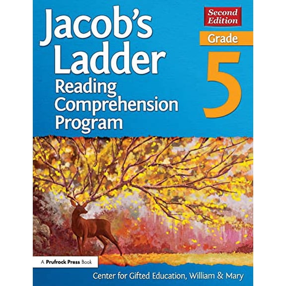 Pre-Owned Jacob's Ladder Reading Comprehension Program: Grade 5 (Paperback) 161821716X 9781618217165