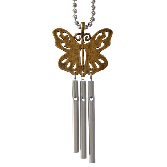 Jacob's Musical Car Charm, Butterfly, Mini Wind Chime