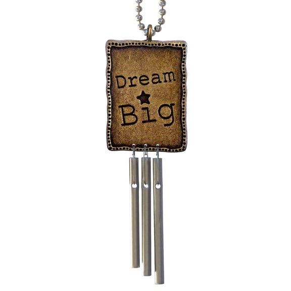 Jacob's Musical Car Charm, Dream Big, Mini Wind Chime