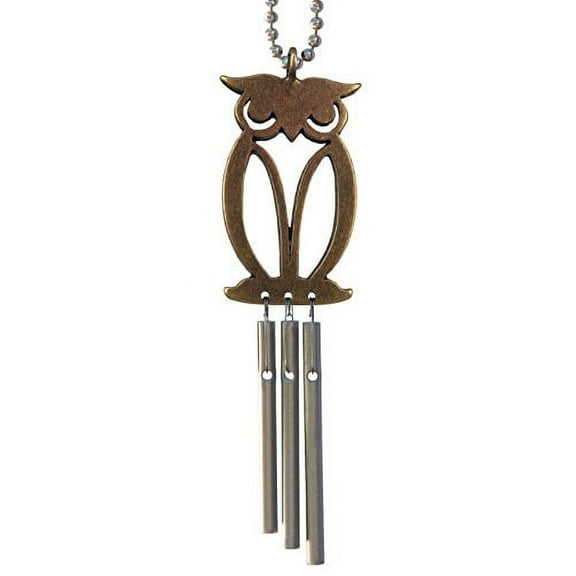 Jacob's Musical Car Charm, Owl, Mini Wind Chime