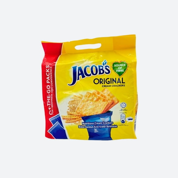 Jacob's Nutritious Wheat Cream Crackers 504g | Krim Kraker