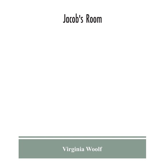 Jacob's room, (Paperback)
