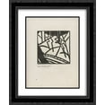 thumbnail image 1 of Jacoba van Heemskerck 2x Matted 20x24 Black Ornate Framed Art Print 'Forest Track', 1 of 2