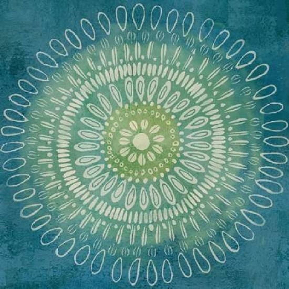 Jacobean Medallions I Canvas Art - Cynthia Coulter (24 x 24)