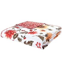 Jacobean Sunflower Quilt Ensemble - King Quilt