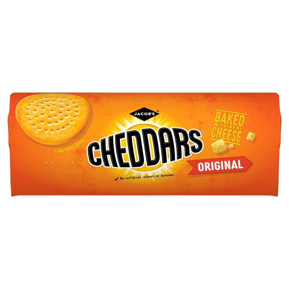 Jacobs Baked Cheddars Cheese Biscuits 150g (Pack of 2)