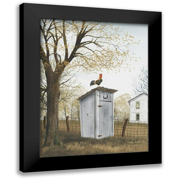 Jacobs, Billy 12x14 Black Modern Framed Museum Art Print Titled - Morning Commute