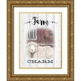 thumbnail image 1 of Jacobs, Billy 12x14 Gold Ornate Wood Framed with Double Matting Museum Art Print Titled - Farm Charm, 1 of 4