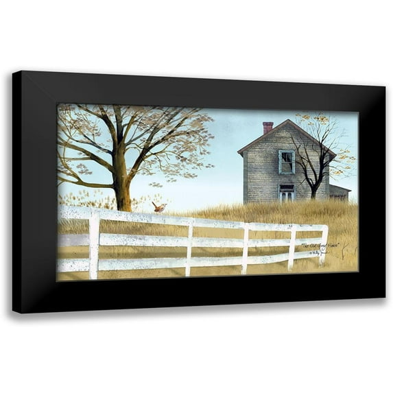 Jacobs, Billy 14x10 Black Modern Framed Museum Art Print Titled - Old Grey House