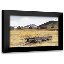 Jacobs, Billy 14x11 Black Modern Framed Museum Art Print Titled - Ashcroft Silver Mining Town